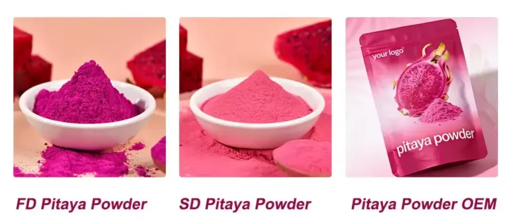 Freeze-Dried Dragon Fruit Powder Freeze-Dried Dragon Fruit Powder